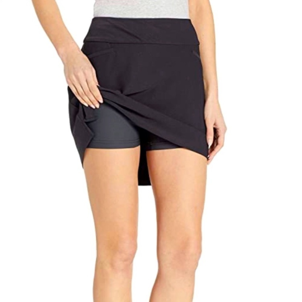 ADIDAS Adistar Black Golf Skort Pull On Size Small